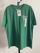 Champion Tennis Club Graphic T-Shirt Men’s XL Verdant Green NWT Embroidered Logo picture