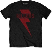 The Killers Red Bolt T-shirt - Officially Licensed - New - Band Tees picture
