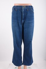 Vintage 70s Wrangler Mens Jeans Size 38 Short Denim Blue Regular Fit picture