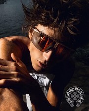Chrome Hearts CLITANIC Mask Shield Sunglasses Goggles Designer Eyewear 127 picture
