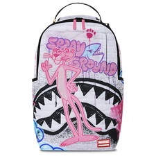 Sprayground Pink Panther Graffiti Backpack Pink Multi 910B9134NSZ Brand New picture