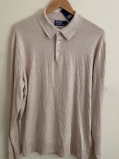 $ 250 NEW  Men's XL Polo Ralph Lauren Classic Fit Beige Sand LS Shirt picture