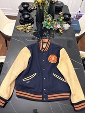 MENS VARSITY POLO BY RALPH LAUREN JACKET SIZE 2XL IN BLUE picture