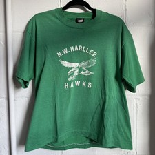 American Vintage Men's green white T-shirts picture