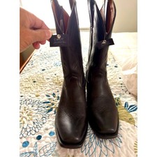 NWT Cody James Black Genuine Leather Western Boots, Men's Size 10.5D picture