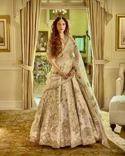 HEAVY INDIAN LEHNGA WEDDING ETHNIC PARTY WEAR PAKISTANI LEHENGA CHOLI DESIGNER picture