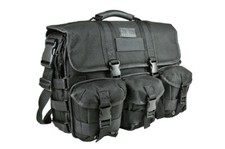 MOLLE Tactical Laptop Field Briefcase Shoulder Bag Heavy Duty - Black picture