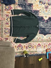 Kingsman Forest Green Cotton Cashmere Sweatshirt L picture
