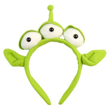 Cute Alien Monster Headband Plush Three-Eye Design for Halloween, Birthday Parti picture