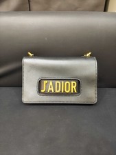 Dior Pre-Owned Authentic Chain Bag Black Free Tracked Shipping picture