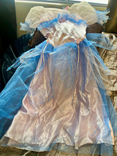 Vintage 2003 Barbie Swan Lake Girls Dress Costume (M) 5-6X picture