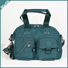 Genuine Kipling Defea Women's Crossbody Satchel Shoulder Bag, Deep Fern, New picture