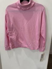 Carter's Vintage Pink Turtleneck Size 6X Lace Trim Original tags Attached picture