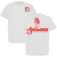 Duramax Turbo Diesel Pin-Up Style T-shirt, Diesel Power Shirt picture