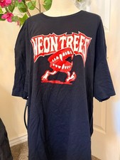 Gildan Neon Trees Graphic T-Shirt Size 3XL Black picture
