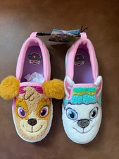 NEW PAW Patrol Skye & Everest Girls Slip-On Sneakers – Size 12 – NWT picture