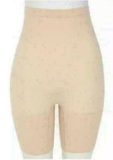 Spanx 300150 Womens Higher Power Mid-Thigh Shaper Soft Nude Size 2X picture