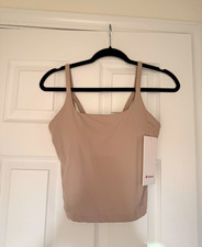 NWT lululemon Nulu Strappy Shelf Tank Size 6 BDAY Color Built-In Bra picture