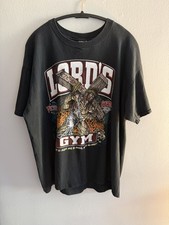 Vintage 1995 Lord's Gym Christianity Jesus Parody Graphic Tee Size XL picture