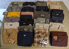 Wholesale Reseller Lot Of New Men's Name Brand Shirts $1400 MSRP Value  picture