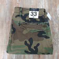 GAP Men’s Military Cargo Pants Size 33x31 New Mens Slim Taper Rip Stop picture