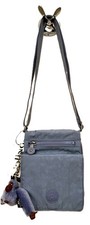 Kipling NWELDORADO Blue Slate Nylon Crossbody Bag + Monkey Key Chain NWT picture