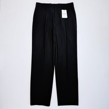 Theory Dress Pants Trousers Mens 32x32 Virgin Wool New Tailor 2 Pleated Relaxed picture
