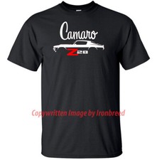 1970 1971 1972 1973 CAMARO Z28 T-Shirt Car Silhouette 2nd Gen rs ss 70 71 72 73 picture