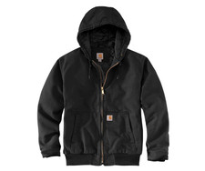 Carhartt Duck Active Jac Insulated Loose Fit Black J130 3 Warmest Rating picture