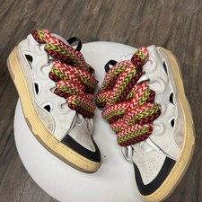 LANVIN WHITE CURB SKATE SNEAKERS (10.5) picture