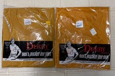 Vintage Derby Brand Pocket Tee Shirts, New In Packaging picture