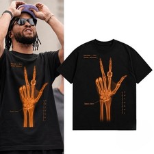 NEW ITEM HOT Jalen Brunson Wrist Surgery X-Ray Graphic Shirt Basketball Fan Tee picture
