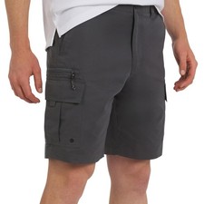 Quiksilver Men's Regular Fit Fixed Waist Water Friendly Active Hybrid Cargo Shor picture