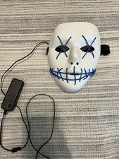 Halloween Purge Mask LED Light Up picture