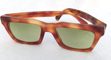 NOS VINTAGE 1986 ALAIN MIKLI 710 SUNGLASSES TORTOISE GREEN LENS FRANCE MINT RARE picture