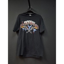 Vintage Y2K Biker Tee Size Medium  picture