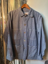 Vintage Universal Overall Stone Cutter Herringbone Chore Jacket USA Size 42 picture
