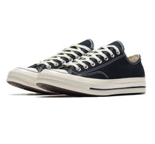 Converse Men's CT70 Chuck Taylor Low Top Black/Egret 162058C k picture