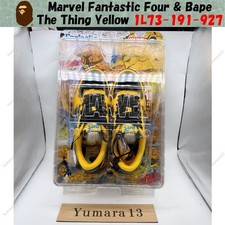 Marvel Fantastic Four & Bape The Thing Yellow 1L73-191-927 Men's Size picture