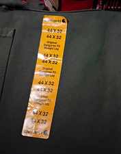 Carhartt Men's Original Dungaree Fit Straight Leg Workwear Pants Green 44x32 picture