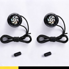 No Tie Elastic Shoelaces with Dial Lock Buckle Quick Adjust for Running Shoes US picture