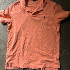 Polo-ralph-lauren Men's Orange and Pink Polo-shirts picture