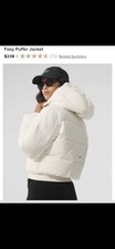 ALO Yoga Foxy Puffer Jacket Women’s Size Large-NWT $238 picture