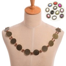 Medieval Tudor Theater Chain Livery Collar Elizabethan Reenactment Necklace picture