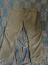 Vintage Arc’teryx Cronin Pants Double Knee Utility Khaki Cotton W36 picture