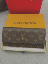 EGA Louis Vuitton Monogram Portefeiulle Sarah Long Bifold Wallet Brown/8CE0676 picture