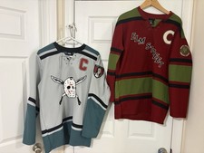 Friday the 13th Jason Voorhees #13 & Krueger #84 Hockey Jerseys Small BoxLunch picture