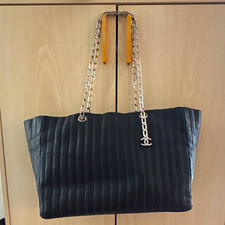 Authentic Chanel Mademoiselle Black Quilted READ picture