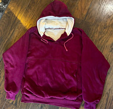 True vintage 1980s thermal lined Henley pullover picture