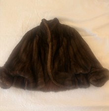 Brown Mink Fur Winter Coat picture